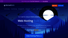 What Vernalweb.com website looked like in 2019 (4 years ago)