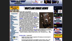 What Vansairforce.net website looked like in 2019 (4 years ago)