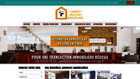 What Vaillant-immobilier.com website looked like in 2019 (4 years ago)