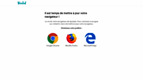 What Vinted.fr website looked like in 2019 (4 years ago)