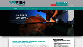 What Vrfish.com.au website looked like in 2019 (4 years ago)