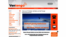 What Ventengo.de website looked like in 2019 (4 years ago)