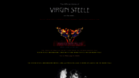 What Virgin-steele.com website looked like in 2019 (4 years ago)