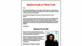 What Valerioconti.com website looked like in 2019 (4 years ago)