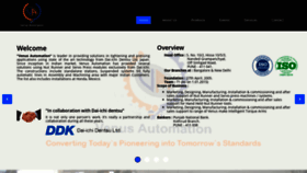 What Venusautomation.in website looked like in 2019 (4 years ago)