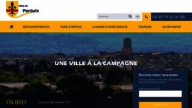 What Ville-pertuis.fr website looked like in 2019 (4 years ago)