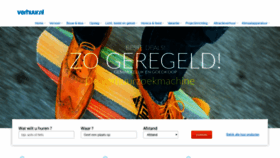 What Verhuur.nl website looked like in 2019 (4 years ago)