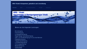 What Vinski.de website looked like in 2019 (4 years ago)