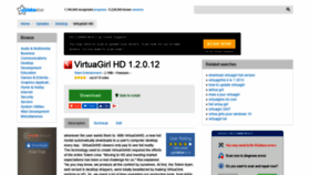 What Virtuagirl-hd.updatestar.com website looked like in 2019 (4 years ago)