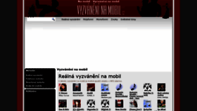 What Vyzvaneni-na-mobil.cz website looked like in 2019 (4 years ago)