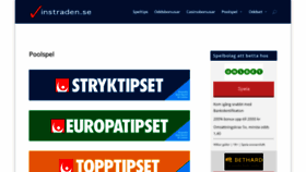 What Vinstraden.se website looked like in 2019 (4 years ago)