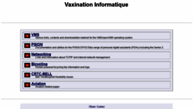 What Vaxination.ca website looked like in 2019 (4 years ago)