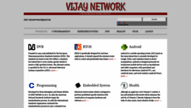 What Vijaynetwork.com website looked like in 2019 (4 years ago)