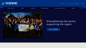What Vonne.org.uk website looked like in 2019 (4 years ago)