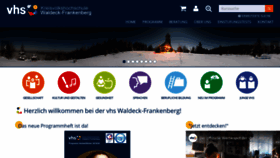 What Vhs-waldeck-frankenberg.de website looked like in 2019 (4 years ago)