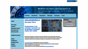 What Valutaklokken.nl website looked like in 2019 (4 years ago)