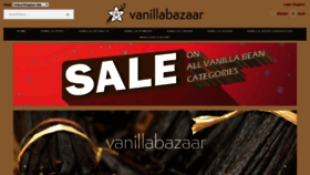 What Vanillabazaar.com website looked like in 2019 (4 years ago)