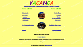 What Vacanca.fr website looked like in 2019 (4 years ago)