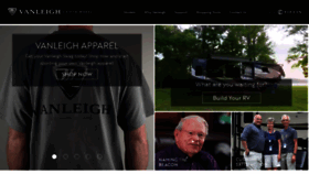 What Vanleighrv.com website looked like in 2019 (4 years ago)