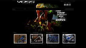 What Vossbikes.com website looked like in 2019 (4 years ago)