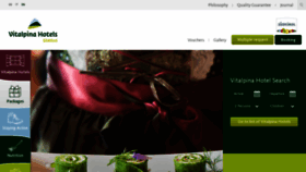 What Vitalpina.com website looked like in 2019 (6 years ago)
