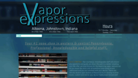 What Vaporexpressions.net website looked like in 2019 (4 years ago)