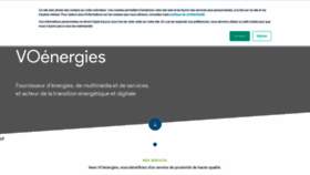 What Voenergies.ch website looked like in 2019 (4 years ago)