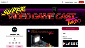 What Videogamecast.de website looked like in 2019 (4 years ago)