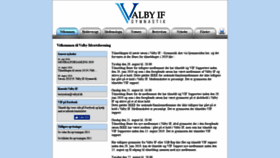 What Valbyif.dk website looked like in 2019 (4 years ago)