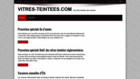 What Vitres-teintees.net website looked like in 2019 (4 years ago)