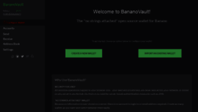 What Vault.banano.cc website looked like in 2019 (4 years ago)