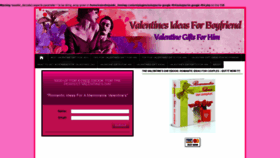 What Valentinesideasforboyfriend.com website looked like in 2019 (4 years ago)