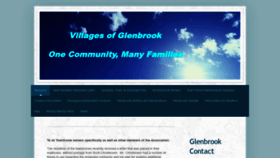 What Villagesofglenbrook.org website looked like in 2019 (4 years ago)