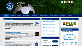 What Vvbalk.nl website looked like in 2019 (4 years ago)