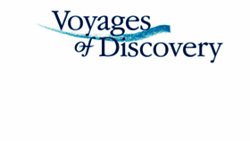 What Voyagesofdiscovery.com website looked like in 2019 (4 years ago)
