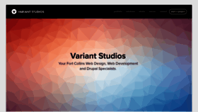 What Variantstudios.com website looked like in 2019 (4 years ago)