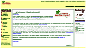 What Villejuif-autrement.org website looked like in 2019 (4 years ago)