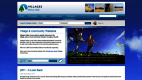 What Villagesonline.com website looked like in 2019 (4 years ago)