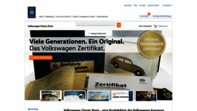 What Volkswagen-classicparts.de website looked like in 2019 (4 years ago)