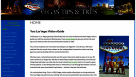 What Vegas-tips-and-trips.com website looked like in 2019 (4 years ago)