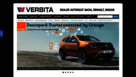 What Verbita.ro website looked like in 2019 (4 years ago)