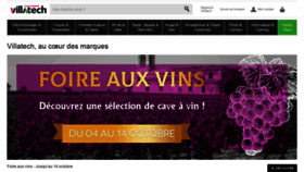 What Villatech.fr website looked like in 2019 (4 years ago)