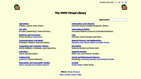 What Vlib.org.uk website looked like in 2019 (4 years ago)