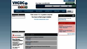 What Vhcdc.org website looked like in 2019 (4 years ago)