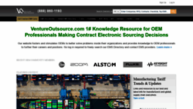 What Ventureoutsource.com website looked like in 2019 (4 years ago)