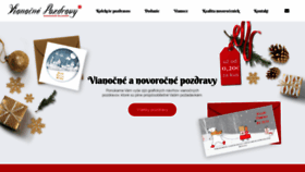 What Vianocnepozdravy.sk website looked like in 2019 (4 years ago)