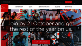What Virginactive.co.za website looked like in 2019 (4 years ago)