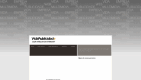 What Vidapublicidade.com.br website looked like in 2019 (4 years ago)