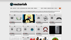 What Vectorish.com website looked like in 2019 (4 years ago)