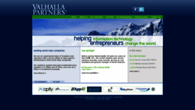 What Valhallapartners.com website looked like in 2019 (4 years ago)